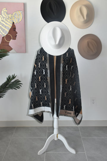 Miss Coker Cashmere/Winter Scarf/Body wrap