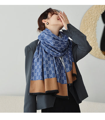 Miss Johanna Reversible Cashmere/Winter Scarf