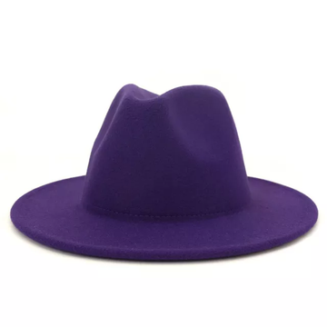 Purple Fedora Hat