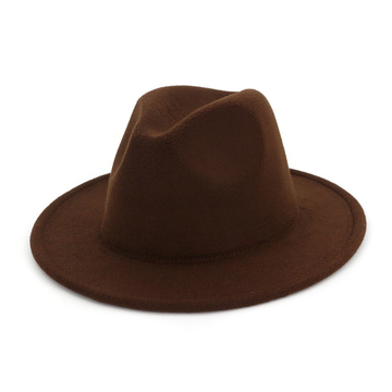 Dark Brown Fedora Hat