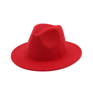 Red Fedora Hat