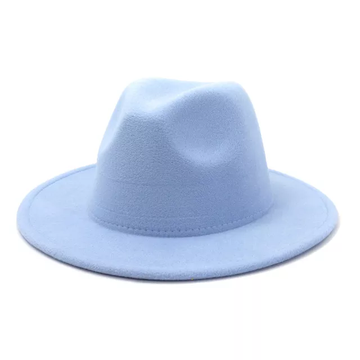 Sky Blue Fedora Hat