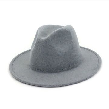 Light Gray Fedora Hat