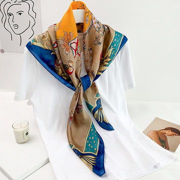 Miss Eloise 90*90cm Silky Scarf