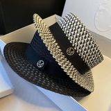 Women’s Straw Sun Hat with Ribbon – Enychycouture