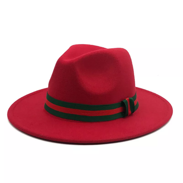 Unisex Fedora Hat with detachable elastic belt