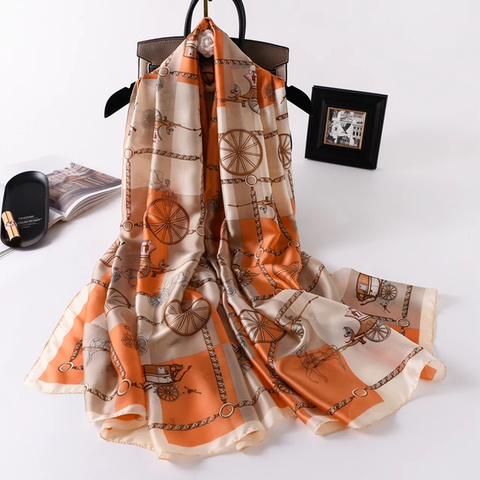 Miss Kent  Long Silky Scarf/Bodywrap