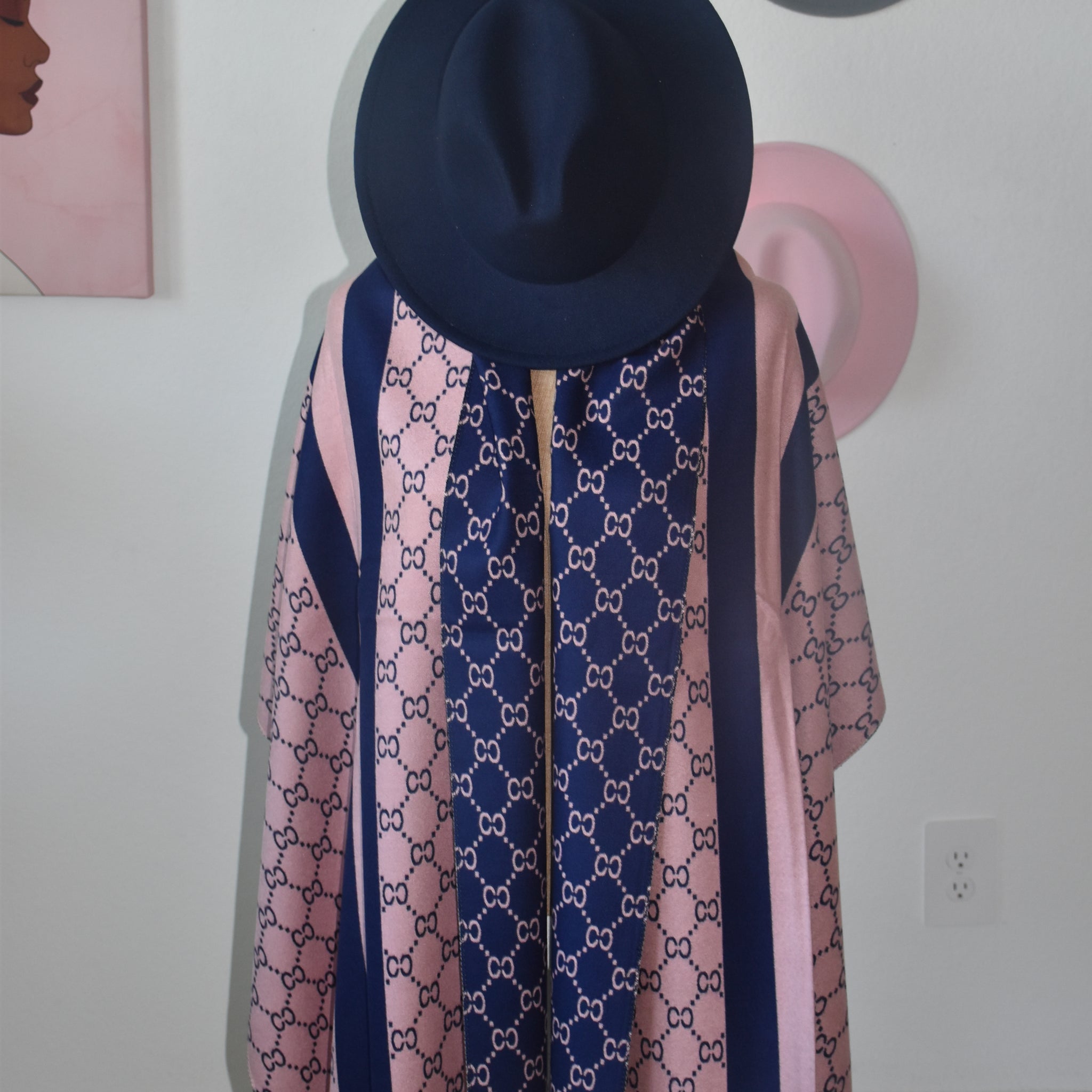 Miss Newell Reversible Cashmere/Winter Scarf