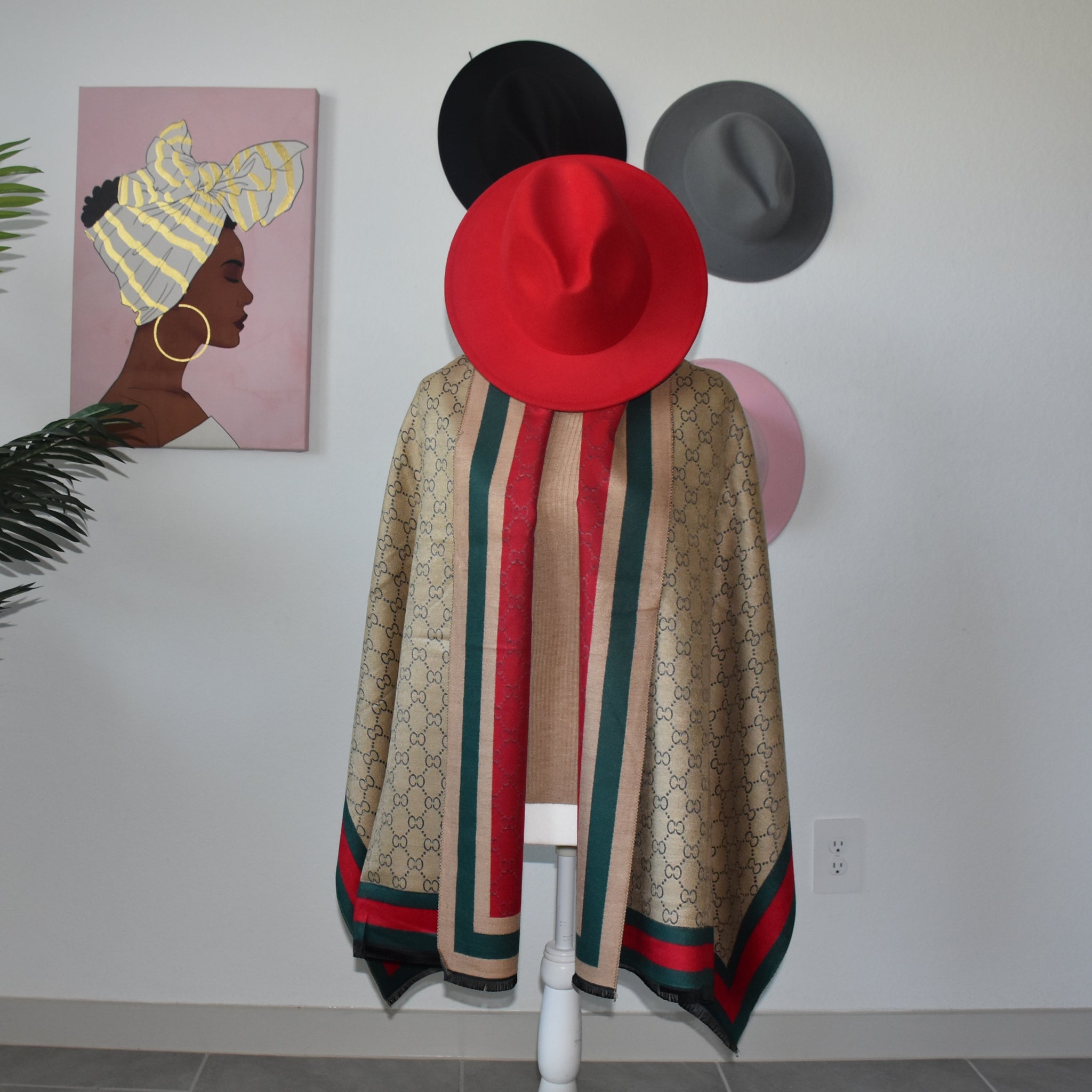 Miss Santiago Reversible Cashmere/Winter Scarf