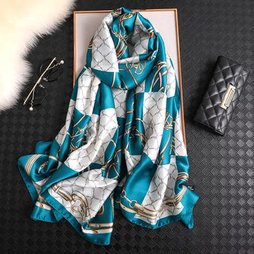 Miss Olivia Women Long Silky Scarf