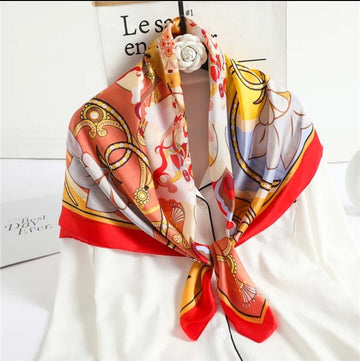 Miss London 90*90cm Scarf